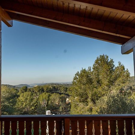 Casa De Madera En Calafell Villa Екстериор снимка