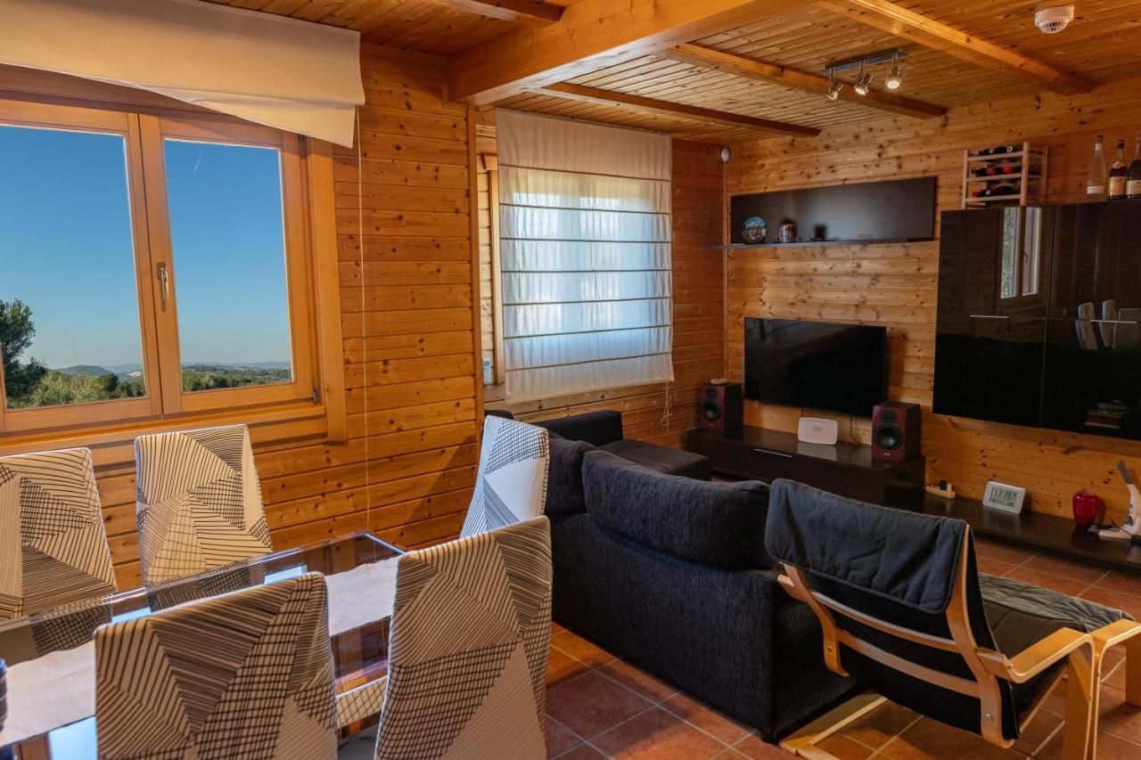 Casa De Madera En Calafell Villa Екстериор снимка