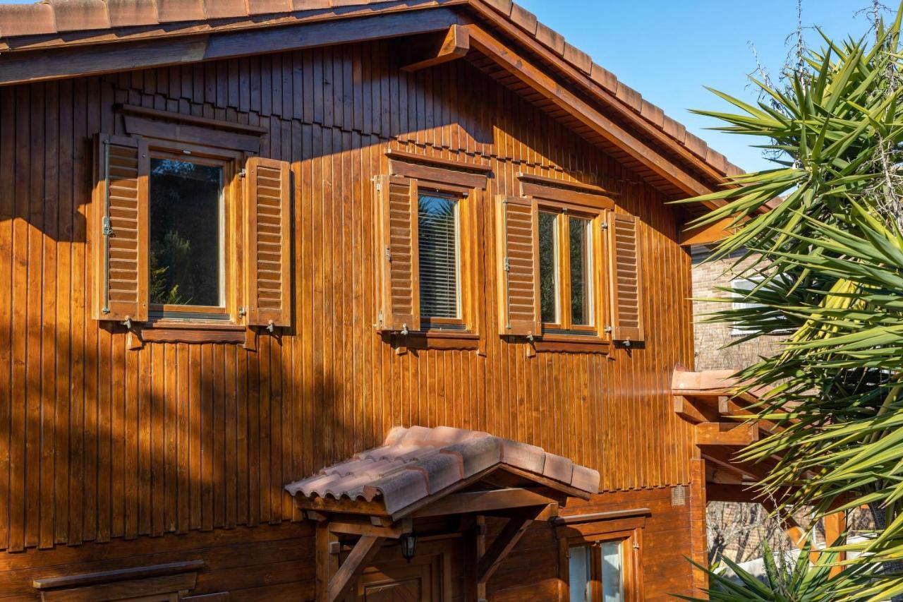 Casa De Madera En Calafell Villa Екстериор снимка
