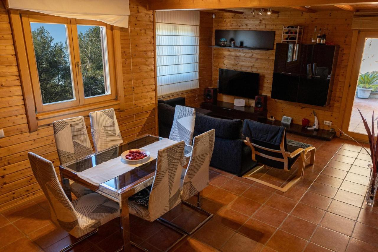 Casa De Madera En Calafell Villa Екстериор снимка