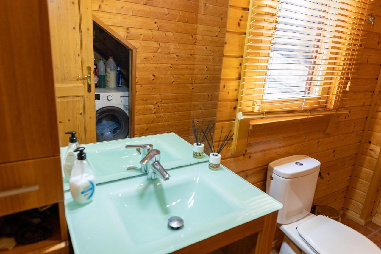 Casa De Madera En Calafell Villa Екстериор снимка