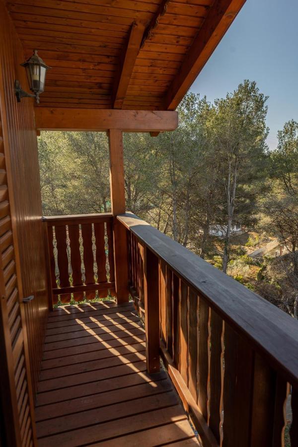Casa De Madera En Calafell Villa Екстериор снимка